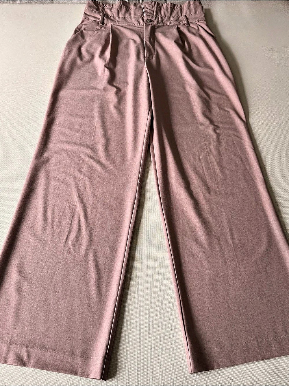 Zara Wide Leg Pants in Rose Size L